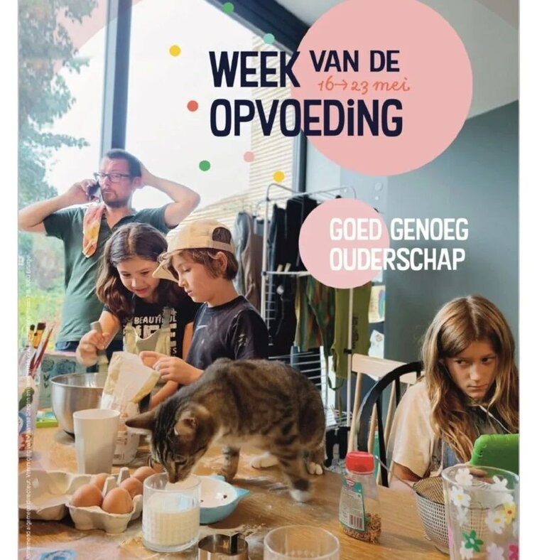 affiche week van de opvoeding